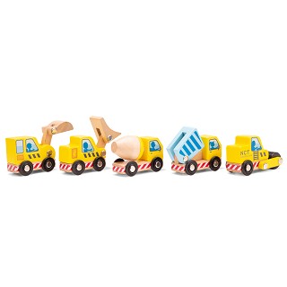 Construction vehicles set - 5 pieces